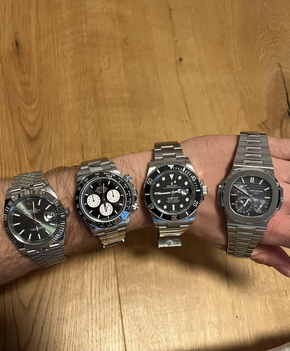 collection of watches